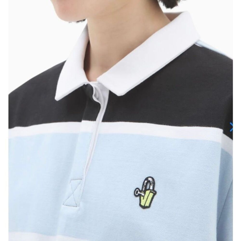 Vans Skateboard Blue Polo Shirt Sz L - Picture 3 of 6